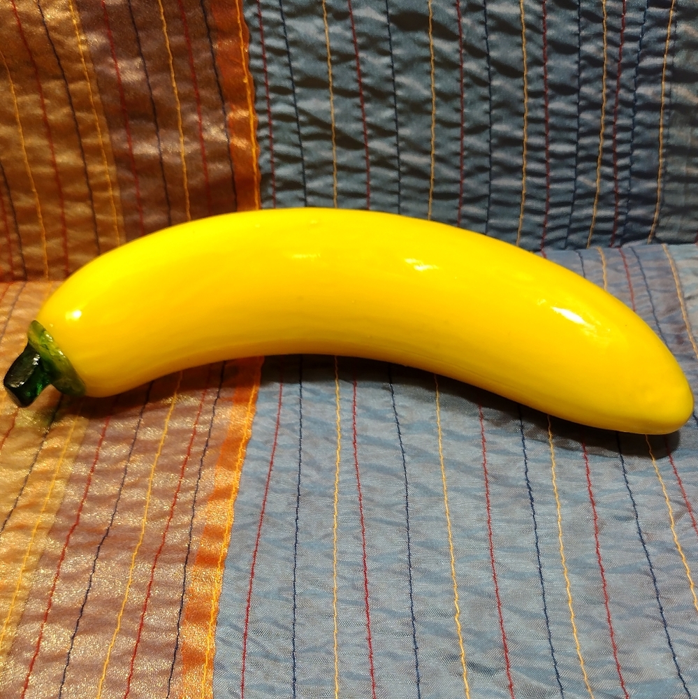 Blown Glass Banana